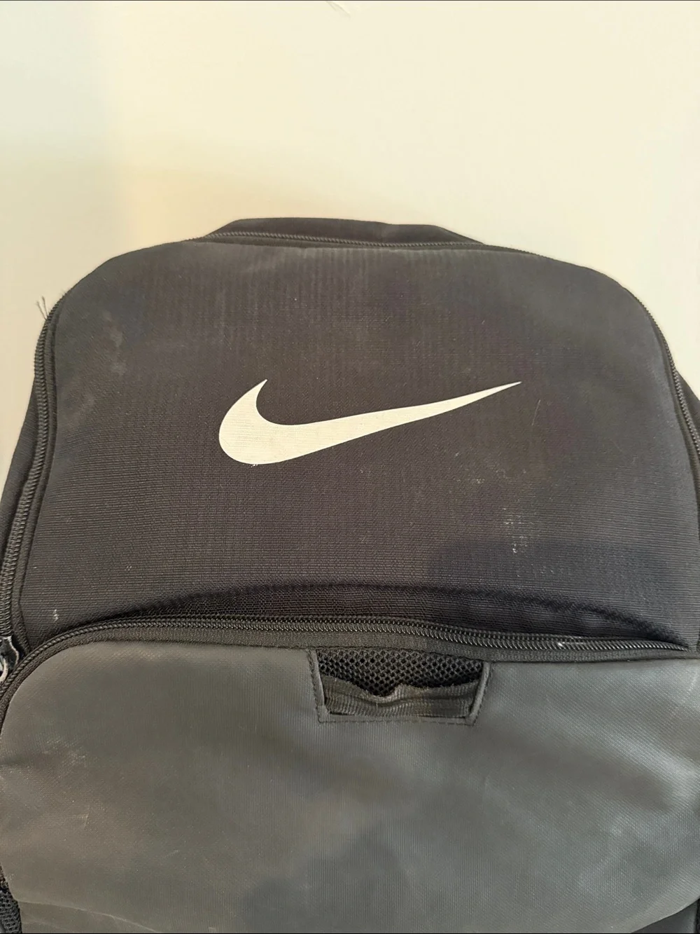 Nike Black and Gray Everyday Backpack with White Swoosh